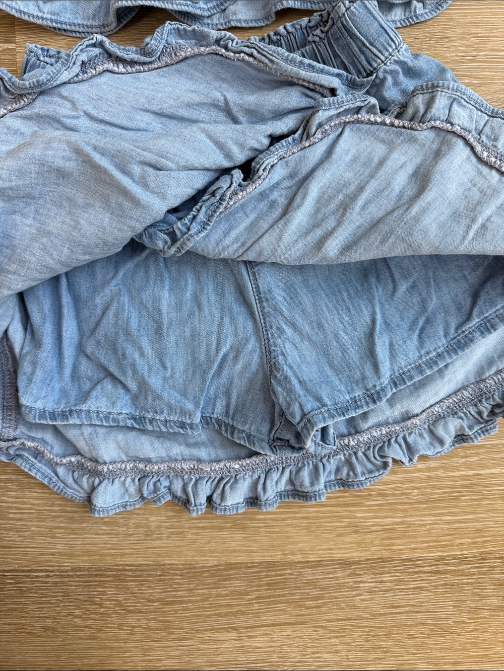 Gap Chambray Skort Set Size 4T - Picture 6 of 6